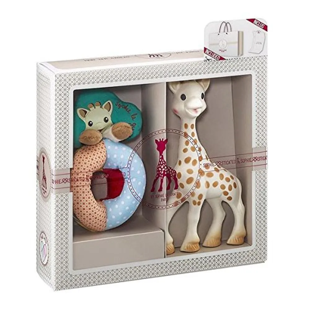 Sophie la Girafe - Fresh Touch Boîte - Jouet en caoutchouc 100% naturel  pour enfant - Jouet d'éveil pour enfant - dès la naissance