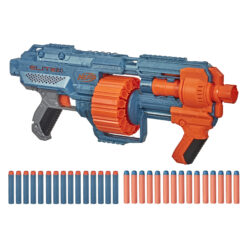 Nerf Elite 2.0, blaster Shockwave RD-15, 30 fléchettes Nerf, barillet rotatif 15 fléchettes, personnalisable - Nerf