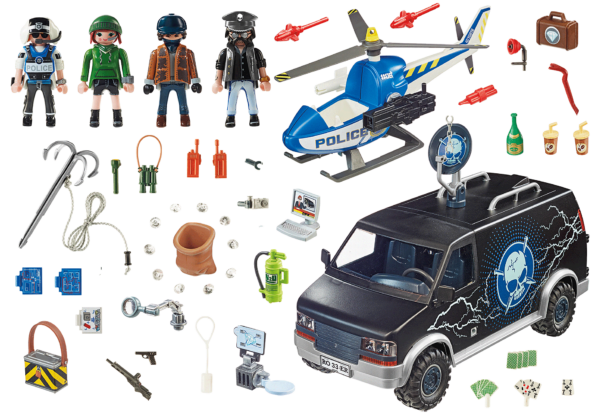POLICE CAMION DE BANDITS PLAYMOBIL CITY ACTION 70575