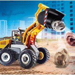 Chargeuse sur pneus-playmobil
