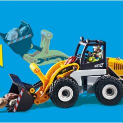 Chargeuse sur pneus-playmobil
