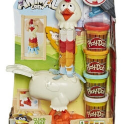 Ensemble de jeu Animal Crew Hen Fun Feathers- Play Doh
