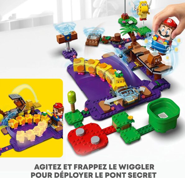 Super Mario Ensemble d’Extension Le Marais empoisonné de Wiggler – Lego –