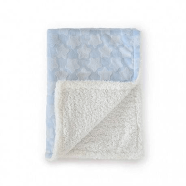 Couverture Estrellas 100% polyester Blanc 110*140 cm