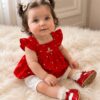 Ensemble Bébé Fille Tunique et Short Coton - Tenue Mignonne et Estivale
