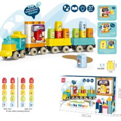 Concepteur de trains de grandes pièces, 37 enfants. lumière, son