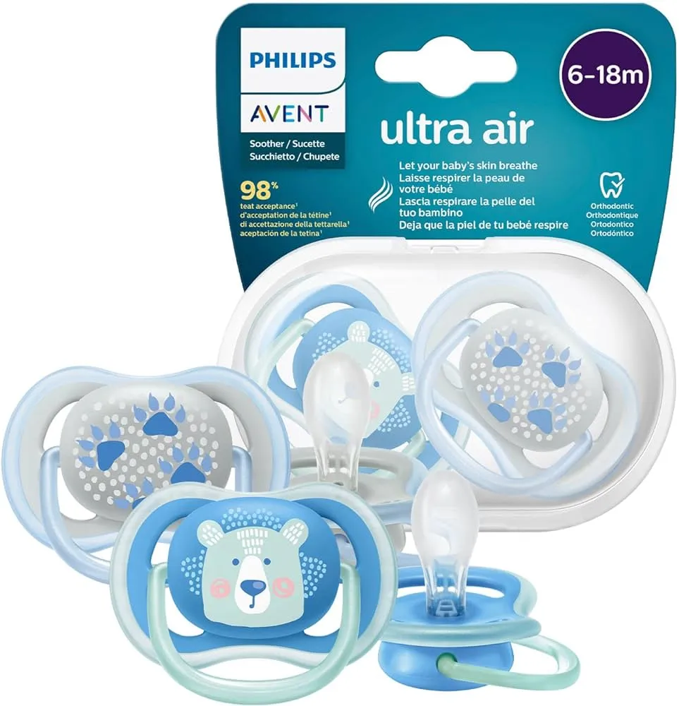 Sucettes Ultra Air Sucettes 6-18 Mois - Avent-philips - Allobebe Maroc