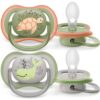 Sucettes Ultra Air animal sea 6-18 Mois - philips Avent