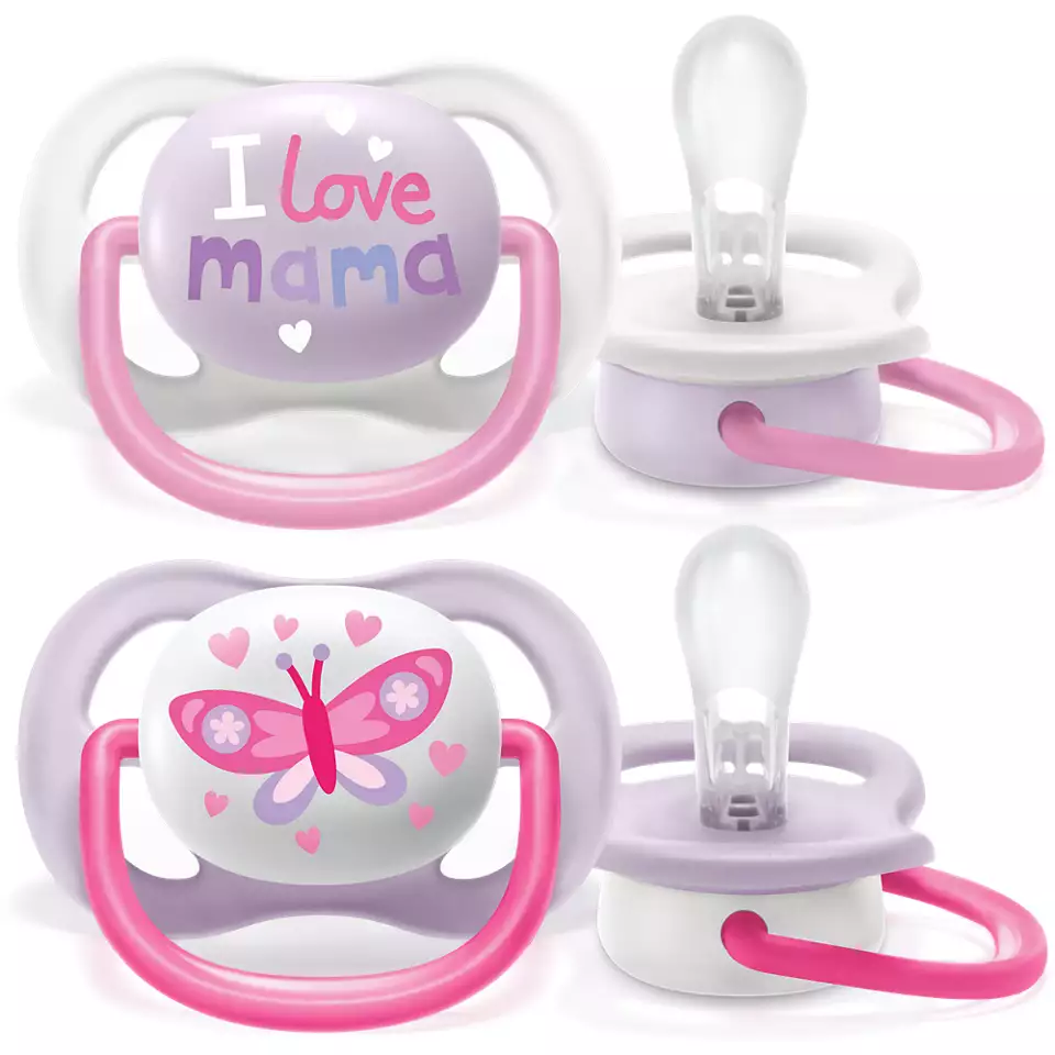 Avent Sucette Ultra Air Sucettes 0-6 Mois I love mama- Avent-philips -  Allobebe Maroc