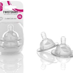 Tétine Anti-colic Débit S 0m+ Twistshake