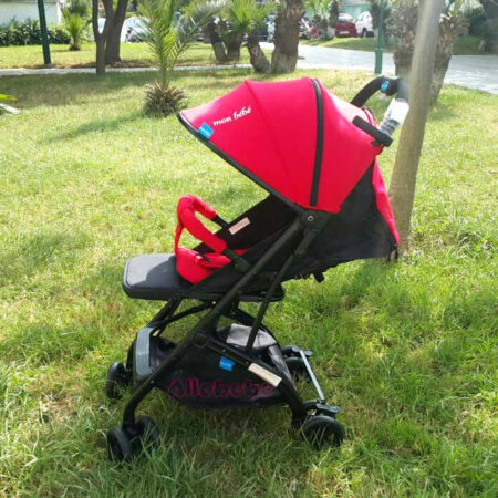 easy life poussette monbebe rouge