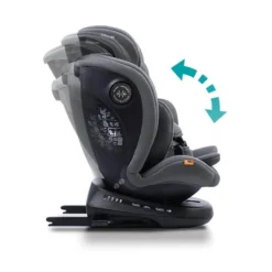 siege reglable en hauteur isize isofix Siège Auto Babyauto Valora 40-150 cm Groupe 0+/1/2/3 - Gris