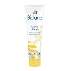 Crème de change Biolane 100ml – zinc amande douce panthénol B5 répare rougeurs bébé