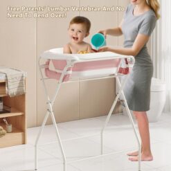baignoire bebe rose