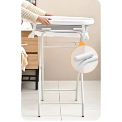 Baignoire Bébé 7 en 1 avec Support Pliable et Thermomètre Intégré