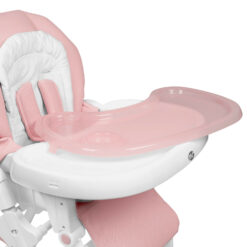 Chaise Haute Tasty Eco Rose - Ms Innovations