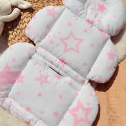 Coussin Confort double face pour Poussette et Siège Auto : Maintien et douceur pour bébé