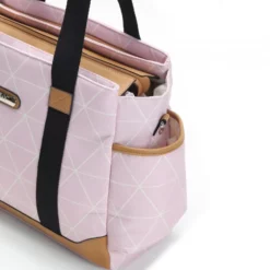 Sac à langer intemporel Triangle Rose – M&Y