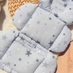 Coussin Confort double face pour Poussette et Siège Auto : Maintien et douceur pour bébé