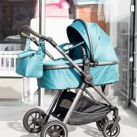 Poussette Réversible 2 en 1 avec Nacelle et Sac – Dès la Naissance - Kidilo – Image 5