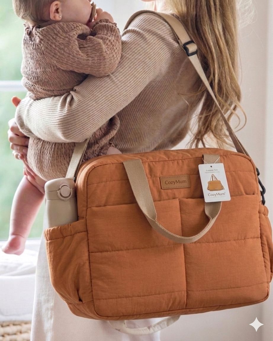 Sac à Langer en tissus léger Corazon – Cozymum