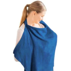 cache allaitement bleu indigo bebekevi