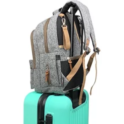 Sac à dos maman + mini sac + attache poussette- Stylo