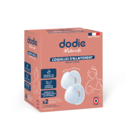 Coquilles recueil lait pour seins crevassés x 4 pcs - Dodie