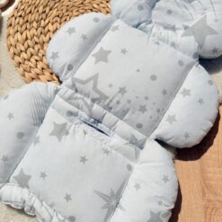 Coussin Confort double face pour Poussette et Siège Auto : Maintien et douceur pour bébé