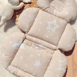 Coussin Confort double face pour Poussette et Siège Auto : Maintien et douceur pour bébé