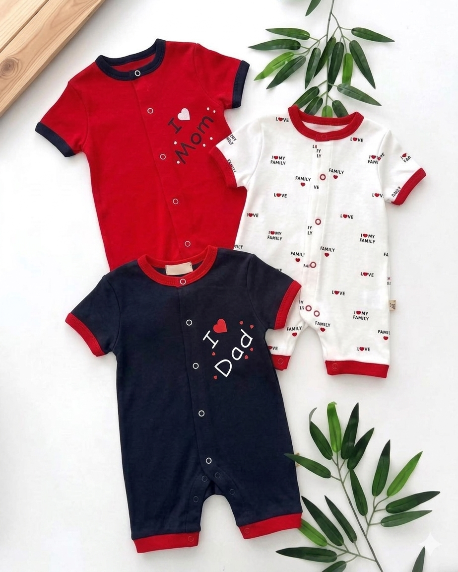 Barboteuses Bébé Garçon 0-3mois love Daddy