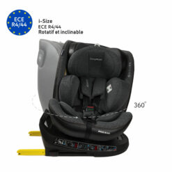 Siège Auto Isofix Rotatif  i-SIZE Grow Up ST6 - 0-150 cm/0-12ans - CozyMum
