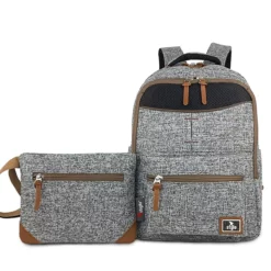 Sac à dos maman + mini sac + attache poussette- Stylo