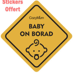 autocollant bébé à bord offerte ( baby on board )