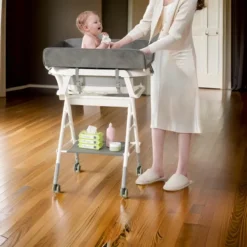 Table à Langer et Baignoire Pliable pour bébé