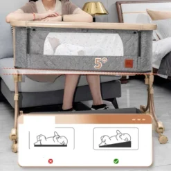 incliansion anti colique Kidilo Lit Cododo 3 en 1 Bébé avec Moustiquaire