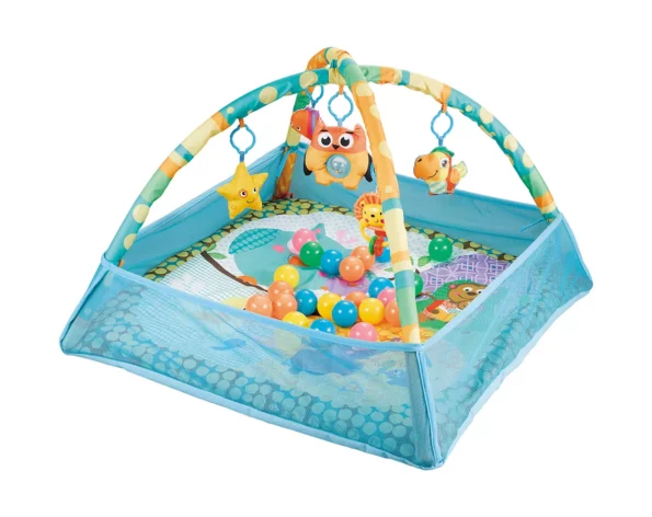 tapis avec balle pour bébé