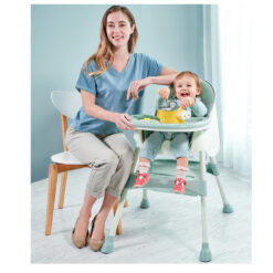 Chaise haute 2en1 Réglable PLiable - Mon bébé