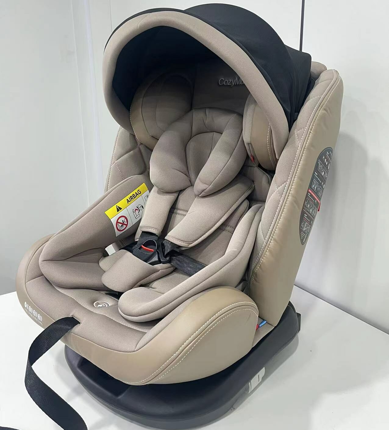 Siege auto Grp0/1/2/3 Rotatif Isofix - CozyMum - Allobebe Maroc