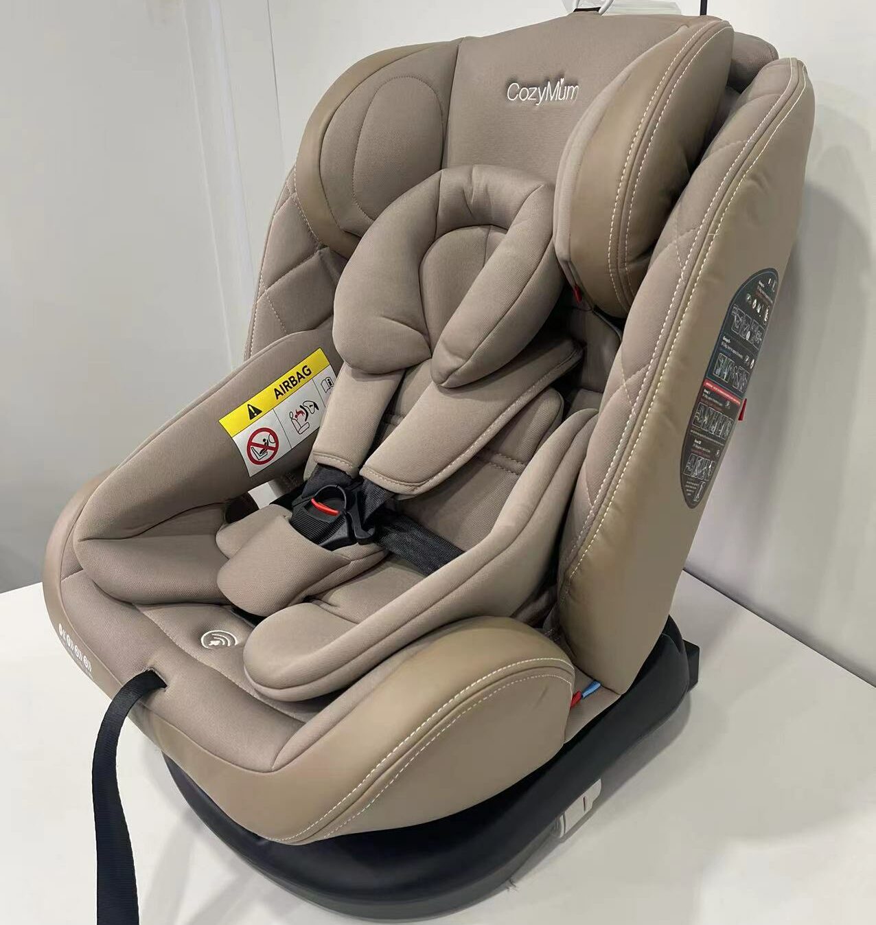 Siege auto Grp0/1/2/3 Rotatif Isofix - CozyMum - Allobebe Maroc