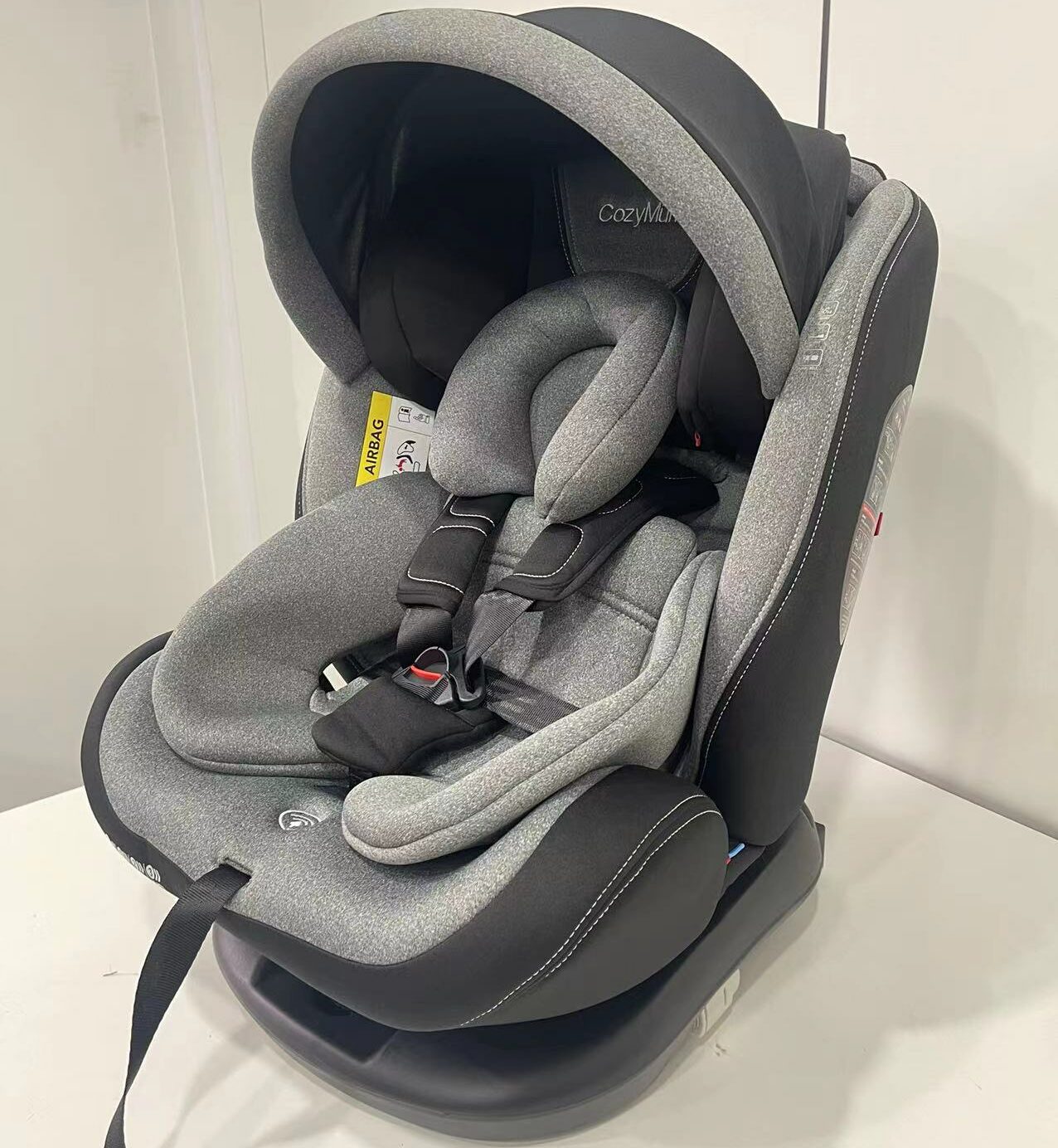 Siege auto Grp0/1/2/3 Rotatif Isofix - CozyMum