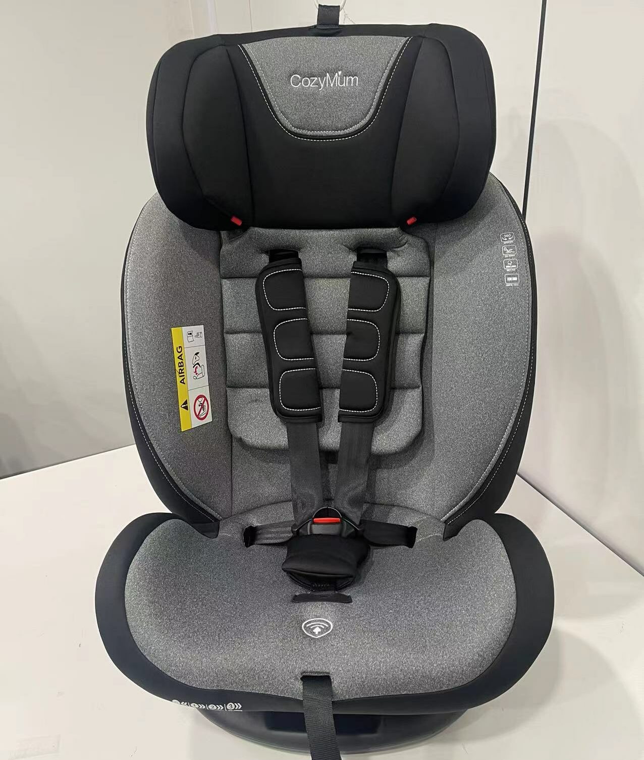 Siege auto Grp0/1/2/3 Rotatif Isofix - CozyMum