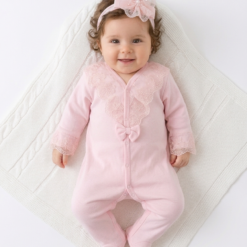 grenouillère bébé fille avec