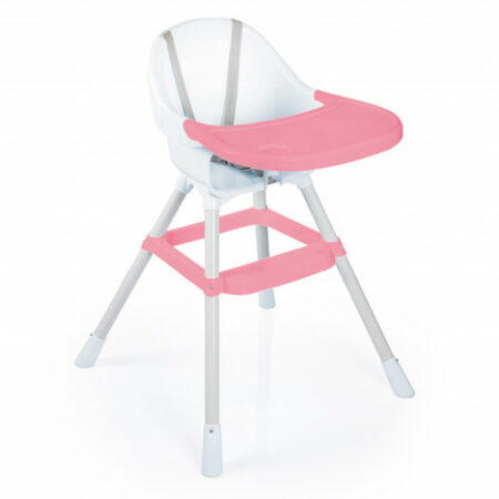 chaise haute dolu rose