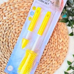 Brosse silicone 3-en-1 : Nettoyage Complet et Innovant Biberons et Accessoires
