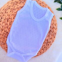 Body bébé sans manches coton biologique