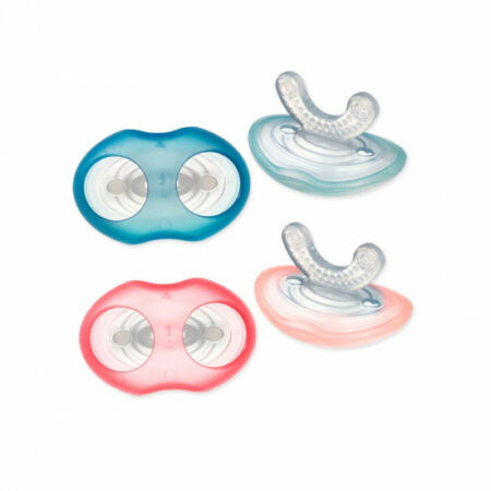 Sucettes orthodontiques Rose/violet (0-6 mois) Twistshake au Maroc - Baby  And Mom