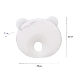 Coussin anti tête plate Ourson - Kikkaboo