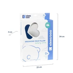 Coussin anti tête plate Ourson - Kikkaboo