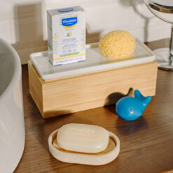 Savon Surgras à la Cire d'Abeille 100g + pochette offerte - Mustela